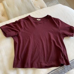 Garage cropped tee